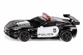 Monster Buddy Small Diecast Chevrolet Corvette ZR1 Police