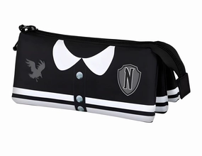 Circuit Design Scooter Toy Wednesday Varsity Triple Pencil Case