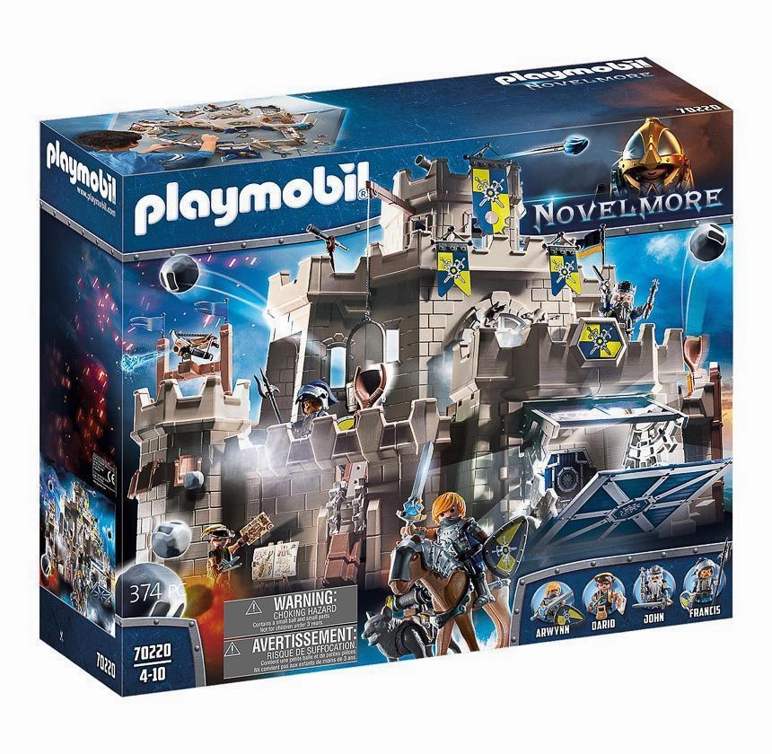 Motion Study Outdoor Activity Playmobil 70220 Knights Grand Castle of Novelmore Playset