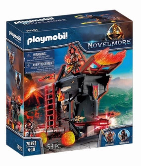 Playmobil 70393 Novelmore Knights  Burnham Raiders Fire Ram Universe Expansion