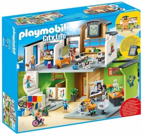 Dice Roll Discovery Joy Playmobil City Life 9453 Furnished School Building Playset