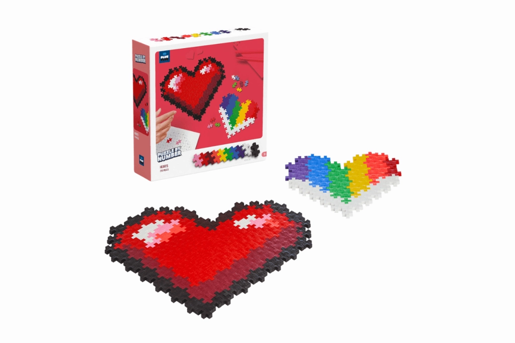 Plus-Plus Puzzle By Number - Hearts 250 pcs Space Adventure