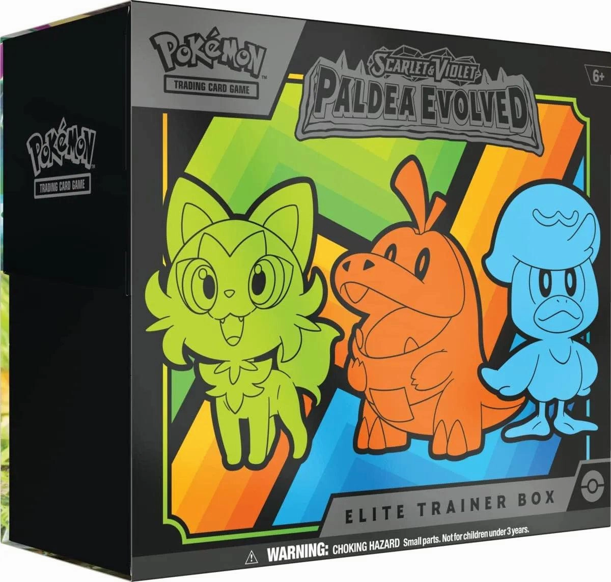 Pok??mon TCG: Scarlet & Violet - Paldea Evolved Elite Trainer Box Exploration Reward Humanity Serve
