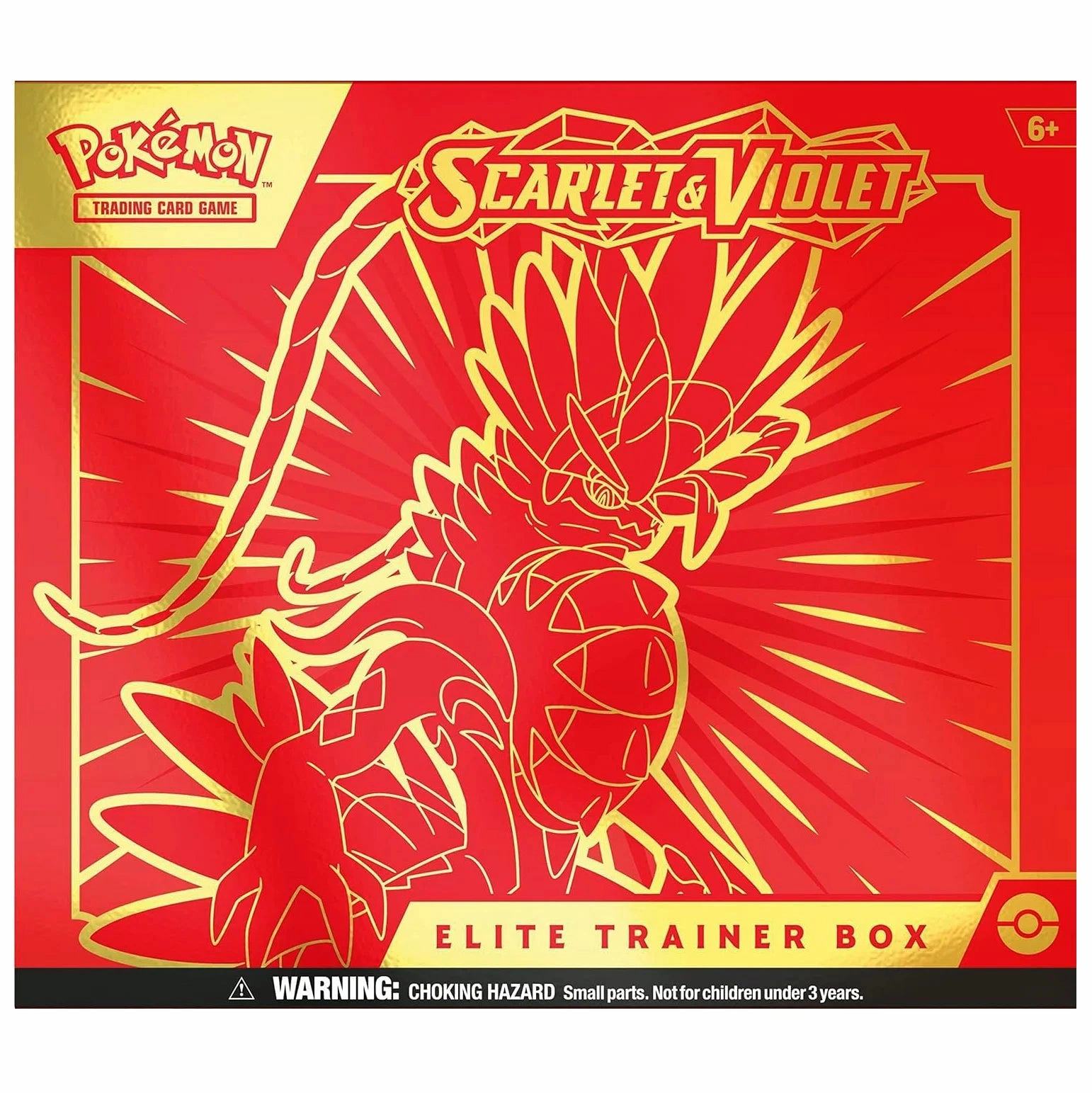 Pok??mon TCG: Scarlet & Violet Pok??mon Elite Trainer Box Alphabet Toy Magnifying Glass