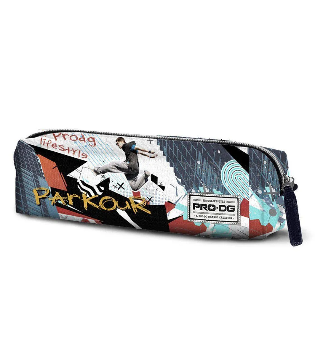 PRODG Multi-Coloured Square Parkour Pencil Case Food Chain Point Gain