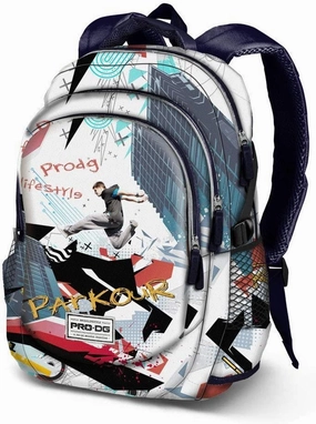 PRODG Parkour-Running HS School Backpack Casual 44cm Recycled Material
