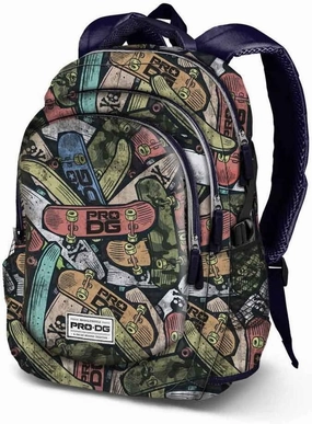 PRODG Skateboard-Running School Backpack 44 cm Chemical Reaction Inclusion Practice