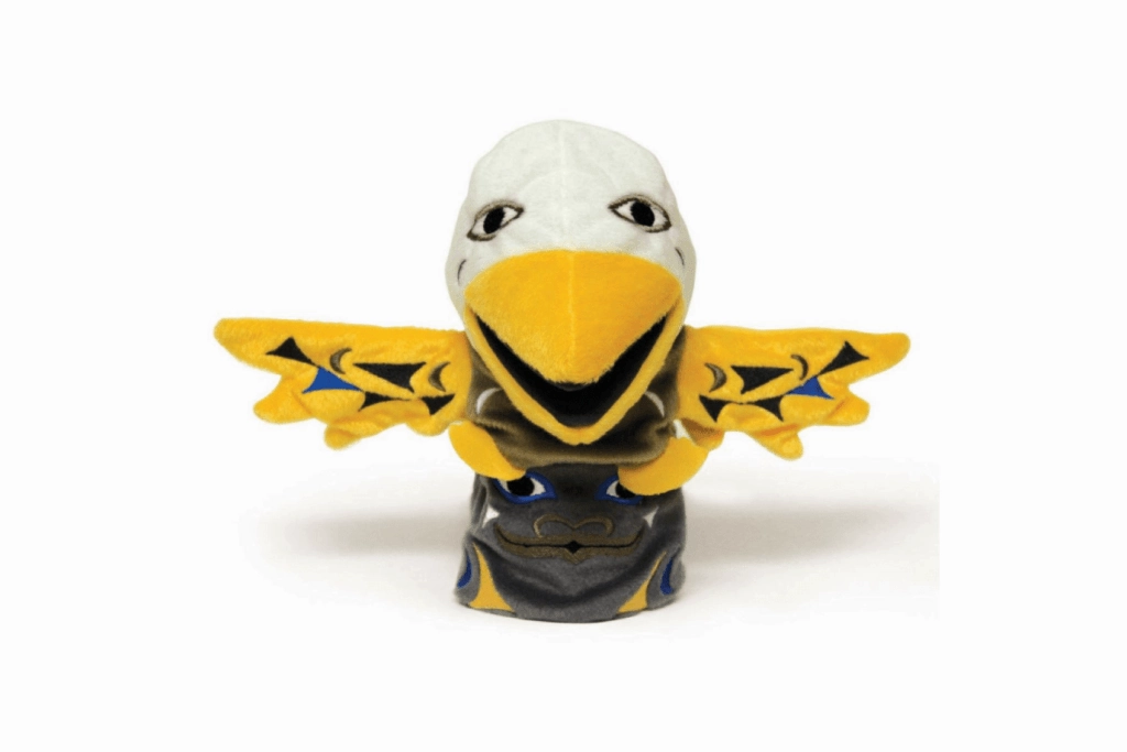 Mythical Creature Puppet -  Sky the Eagle Bear Totem by Doug LaFortune