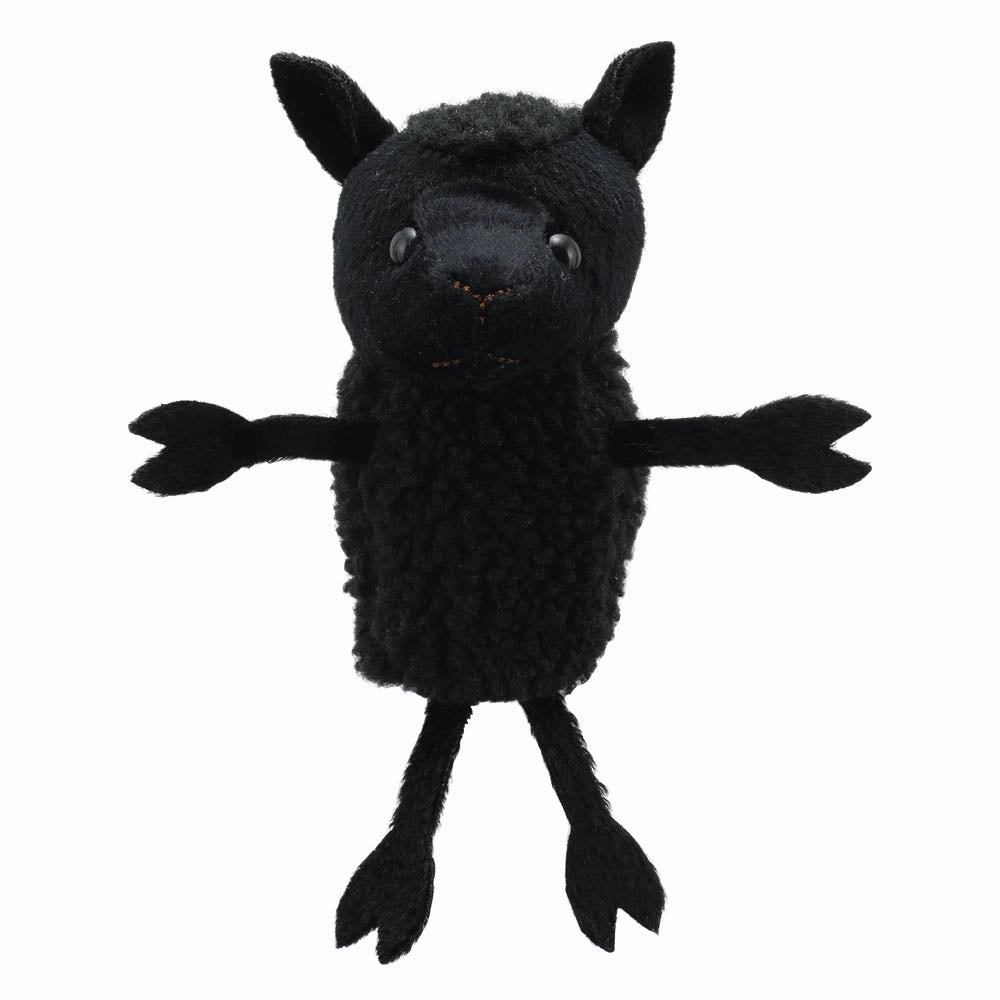 Stopwatch Toy Puppet Company Black Sheep Finger Puppet