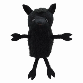 Stopwatch Toy Puppet Company Black Sheep Finger Puppet