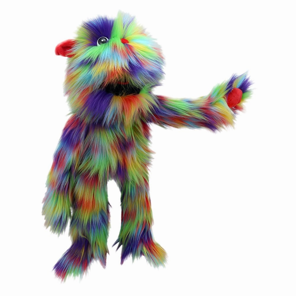 Puppet Company Large Rainbow Monster Real Life Simulation