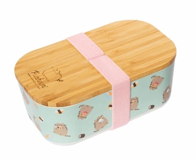 Pusheen Foodie Collection Bamboo Lunch Box Development Log Wisdom Gain