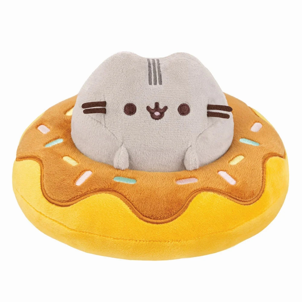 Control Relinquish Character Level Pusheen in a Chocolate Donut Soft Toy