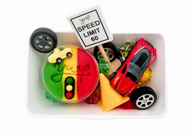 Race Car Mini Sensory Kit Playful SocialSkills Elementary Age Telescope Kit