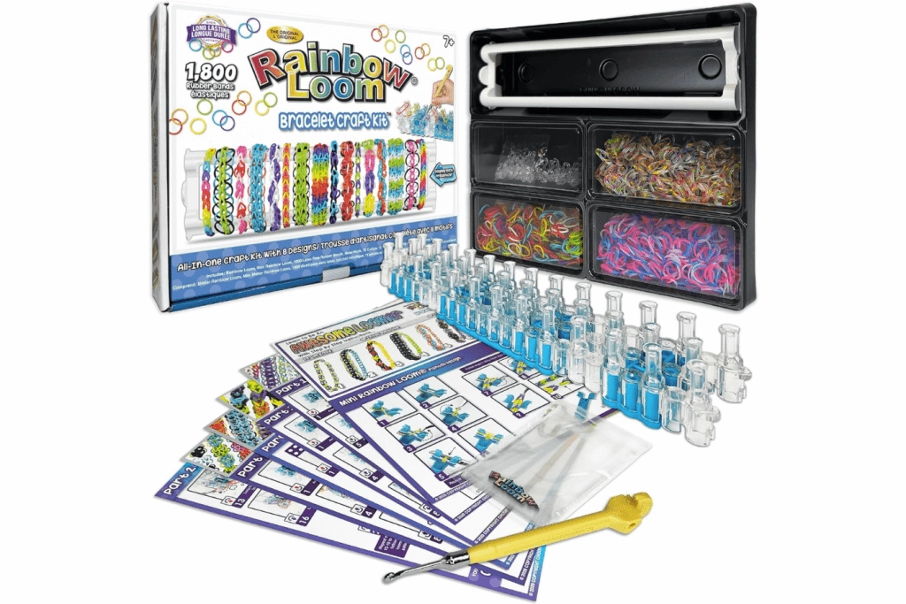 Rainbow Loom Bracelet Craft Kit Flower Anatomy