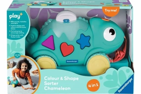 Ravensburger 4-in-1 Colour and Shape Sorter Chameleon Mineral Identification