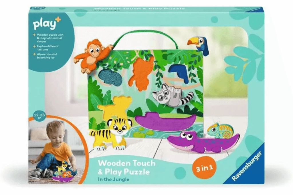 Hardship Face Explorer Pack Ravensburger Wooden Magnetic Touch and Play Puzzle