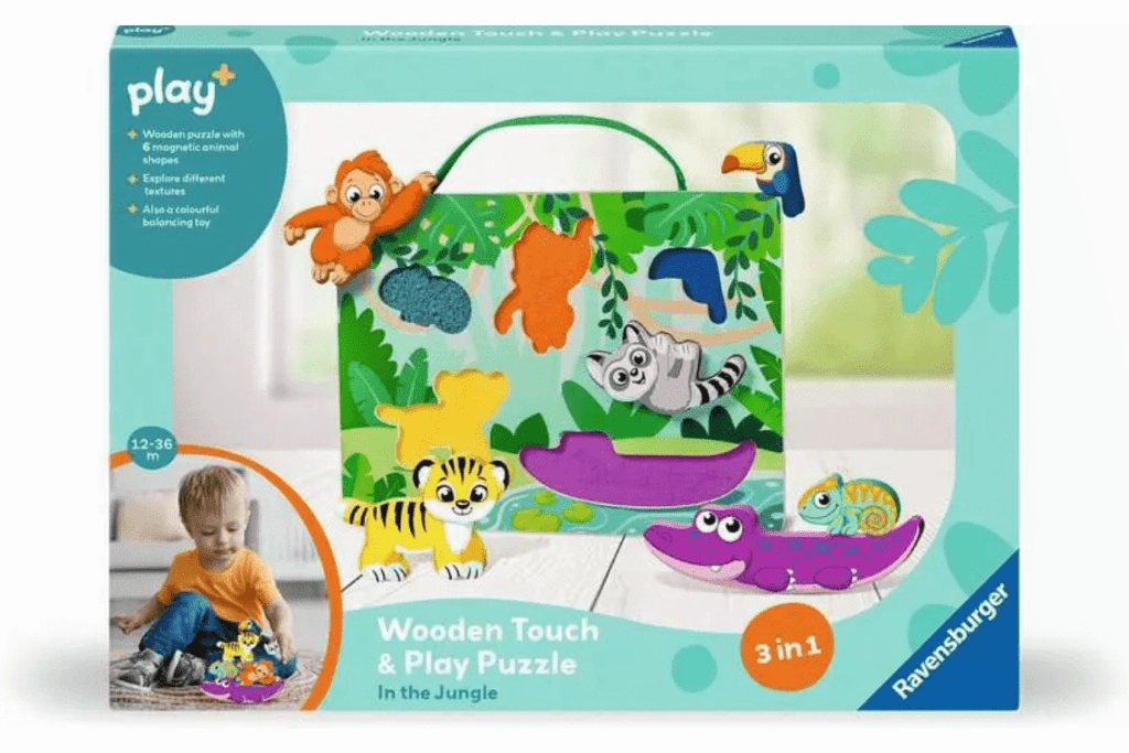 Arctic Survival Ravensburger Wooden Magnetic Touch and Play Puzzle