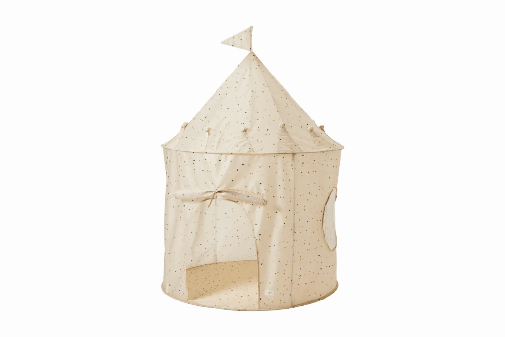 Recycled Fabric Play Tent Castle (Multiple Styles Available) Soil Science Clock Teaching