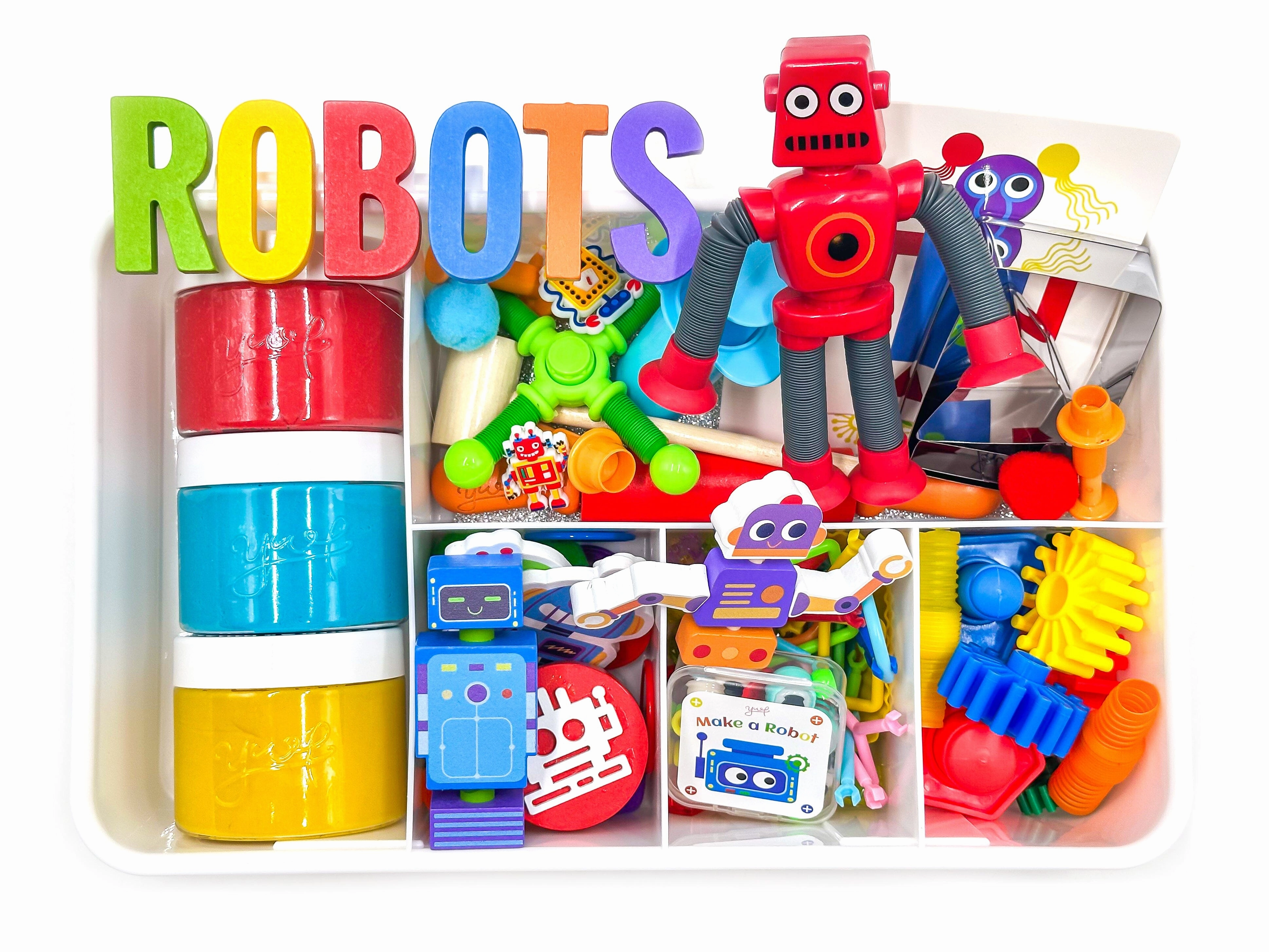 Safari Set Aquarium Care Robot Sensory Kit Playful Modeling