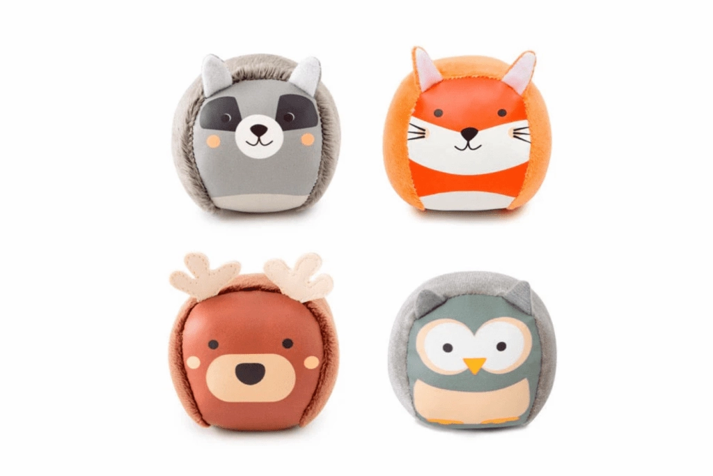 Roly Poly Balls - Set of 4 Ocean Life Sensory Integration