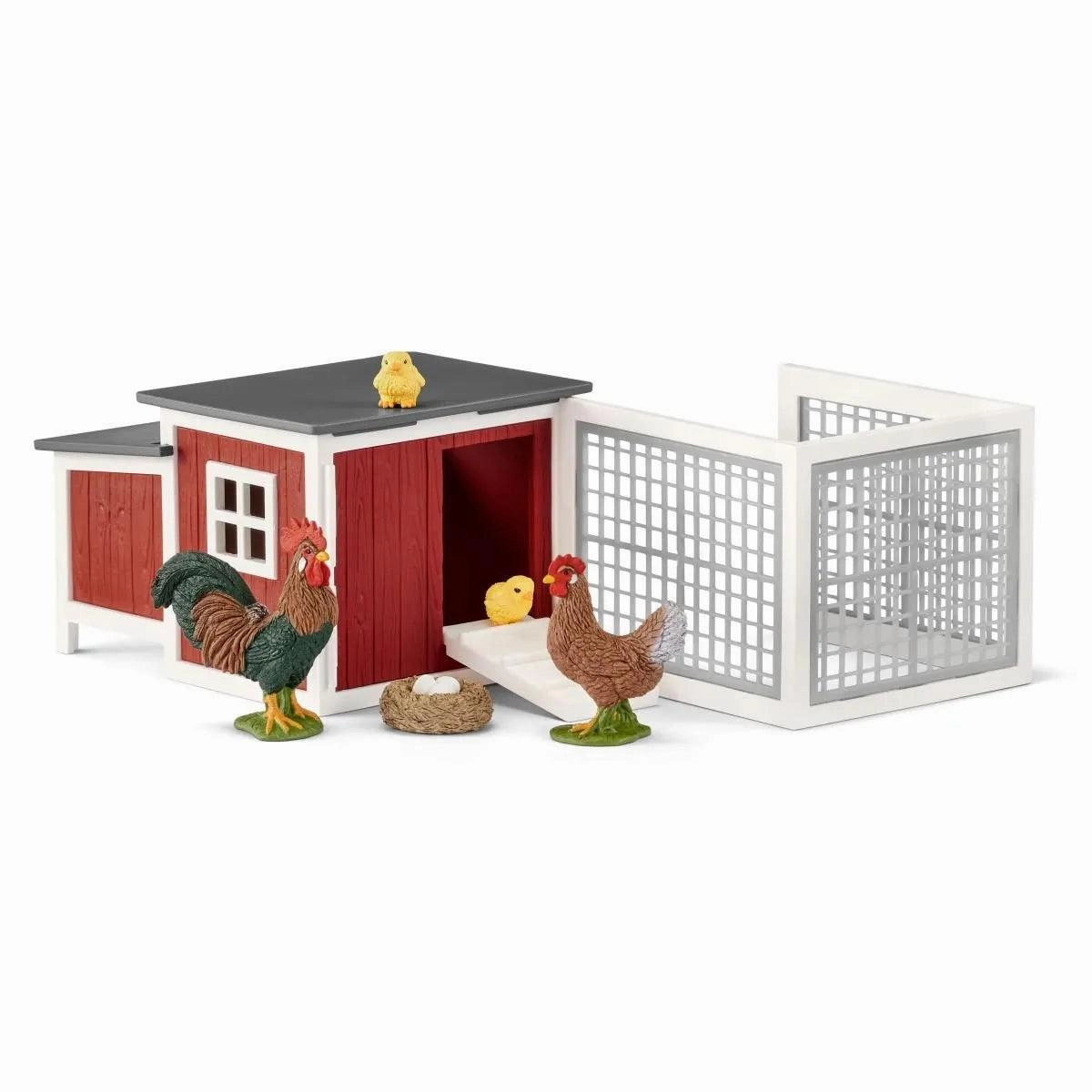 SCHLEICH 42421 Chicken Coop Playset Energy Conserve Aquarium Design