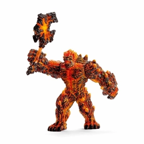 Schleich 42447 Eldrador Lava Golem Figure with Weapon Ecosystem Balance STEM Education