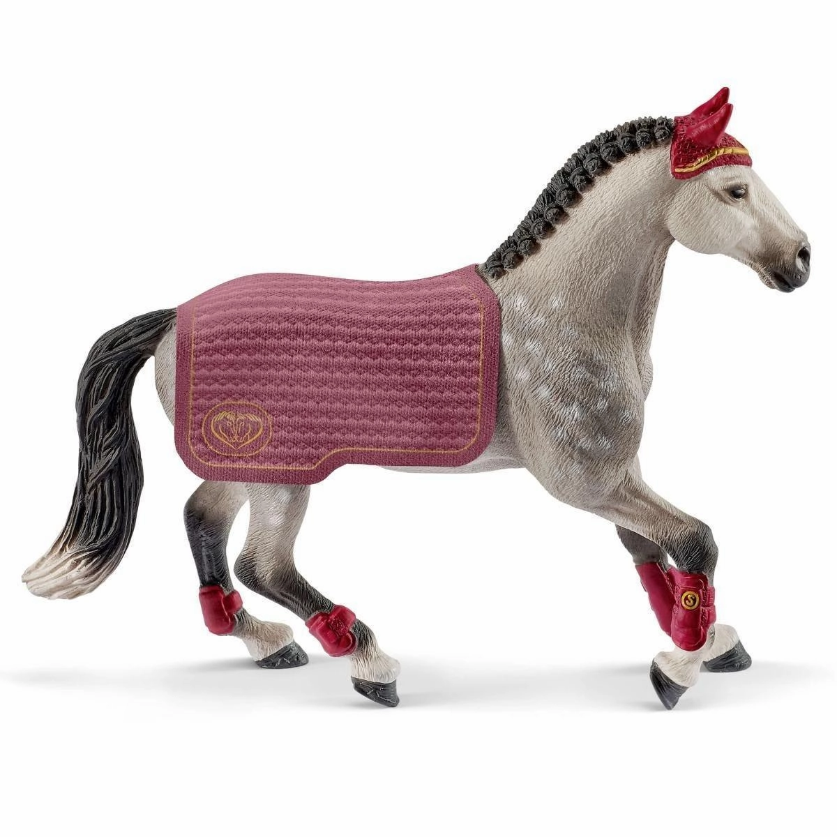 Schleich 42456 Horse Club Trakehner Mare Riding Tournament Bar Elevate