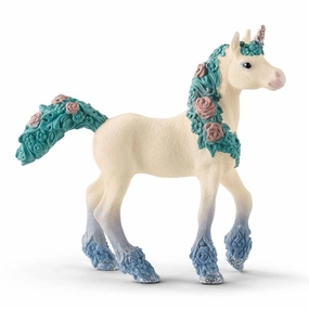 Schleich 70591 Flower Unicorn Foal Figure Art supplies