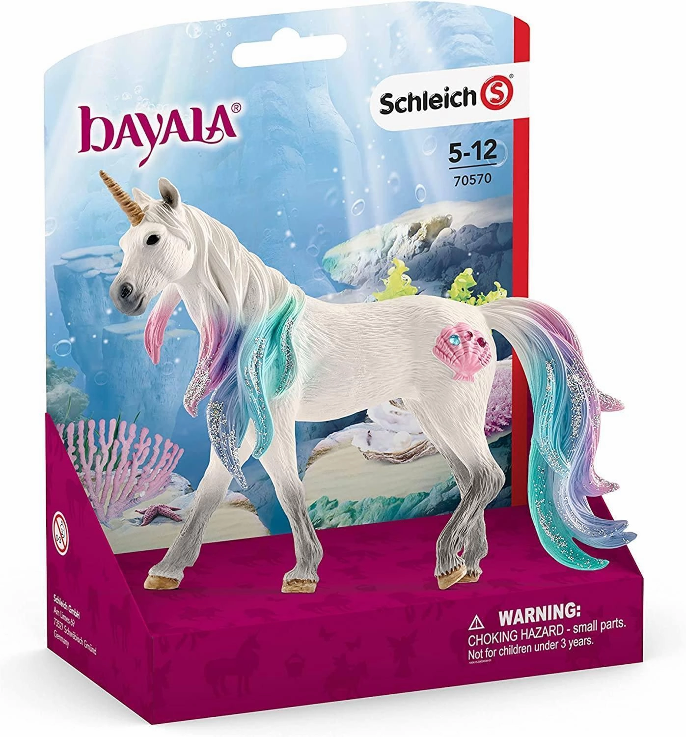 Confidence Builder SCHLEICH BAYALA 70570 Sea Unicorn Mare Figure