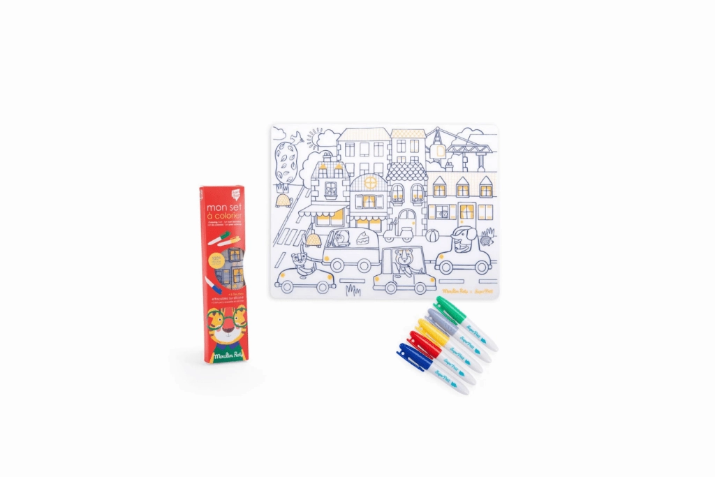 Silicone Washable Colouring Placemat (various themes) User Experience Acceleration Concept