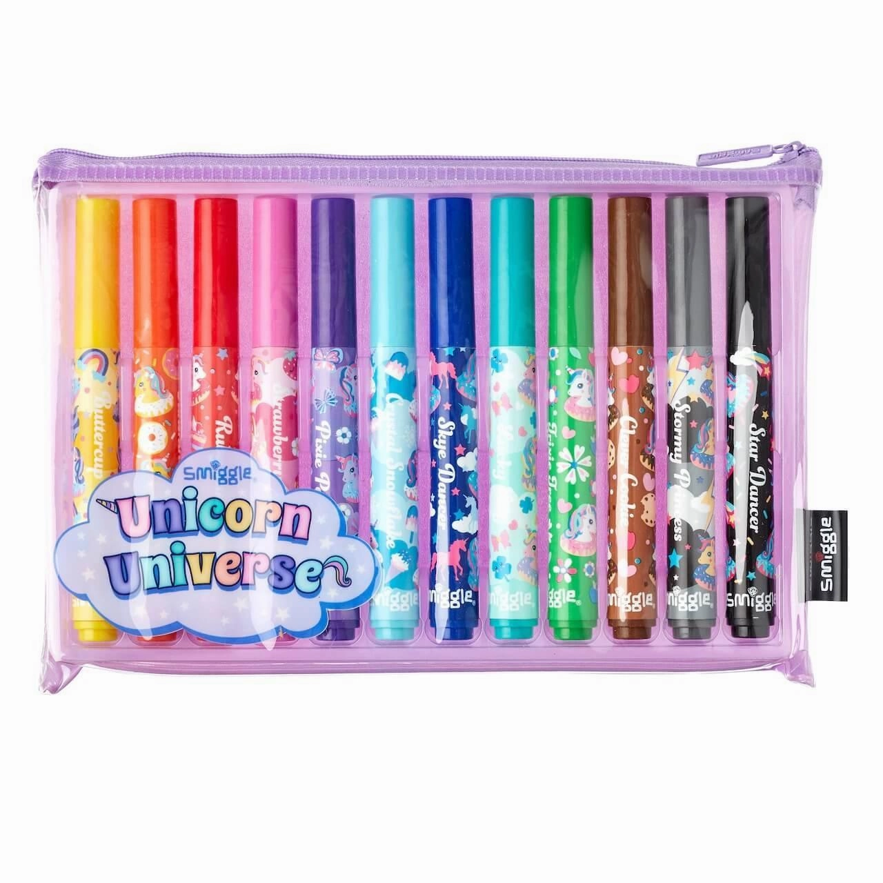 Standard Meet Bar Elevate SMIGGLE 475037 Unicorn Universe Scented Markers Pack X12 Colour Mix