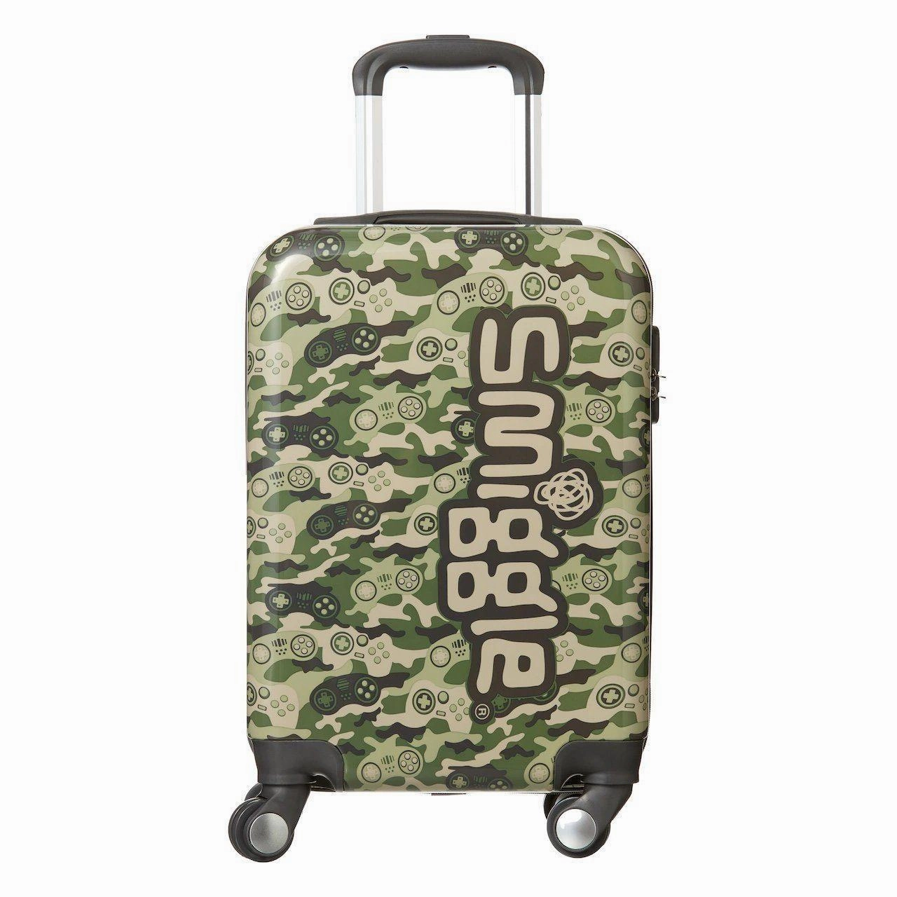 SMIGGLE Beam Four Wheel Travel Trolley Bag, Colour Khaki Color Recognition Color Therapy