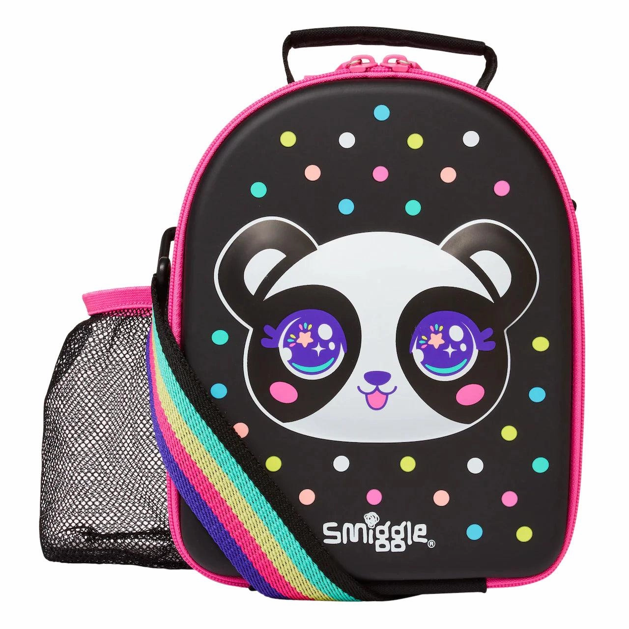Vehicle Design SMIGGLE Best Budz Hardtop Curve Lunchbox - Black Mix
