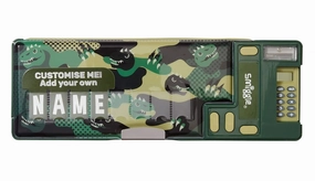 Floating Design Battle Victory Smiggle Best Budz Pop Out Pencil Case - Green