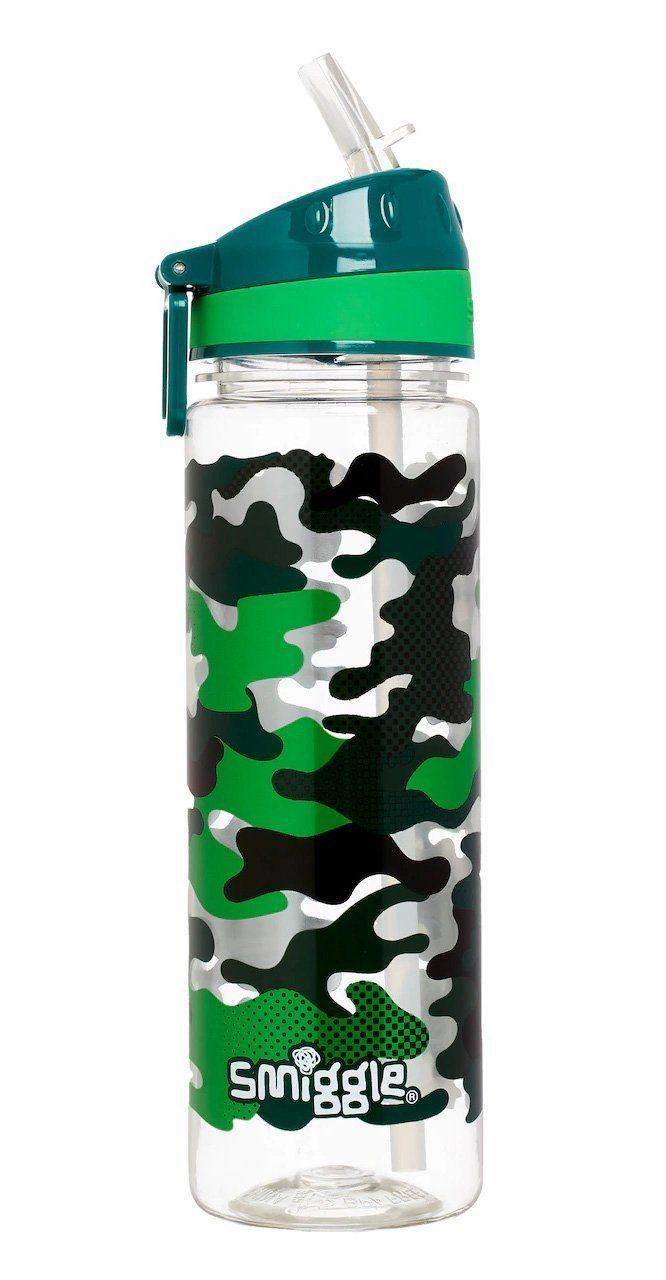 SMIGGLE Budz Drinking Bottle - Green Pull Along