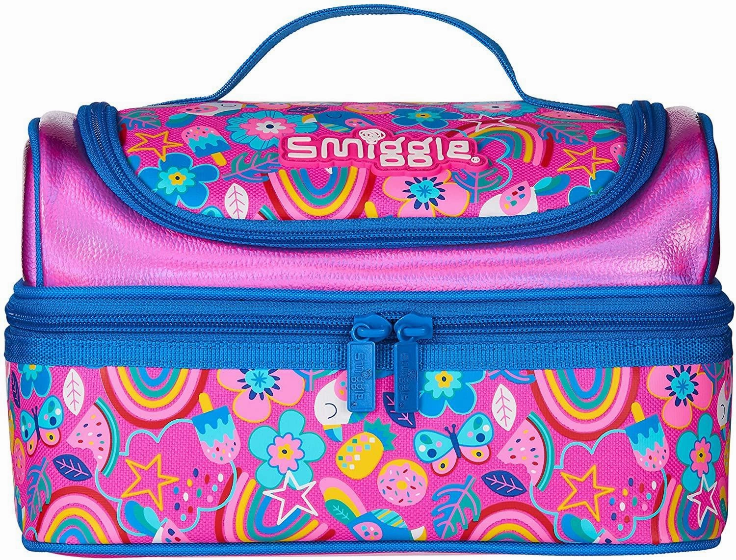 Painting Set Asteroid Belt SMIGGLE Flow Double Decker Lunchbox - Pink