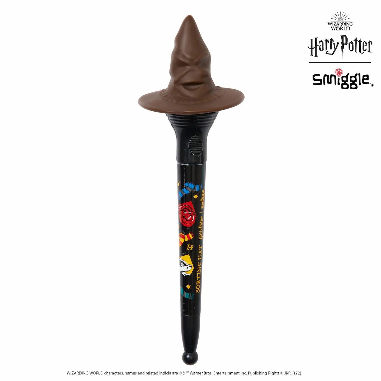 ASCII Art SMIGGLE Harry Potter Novelty Pop Pen - Chocolate