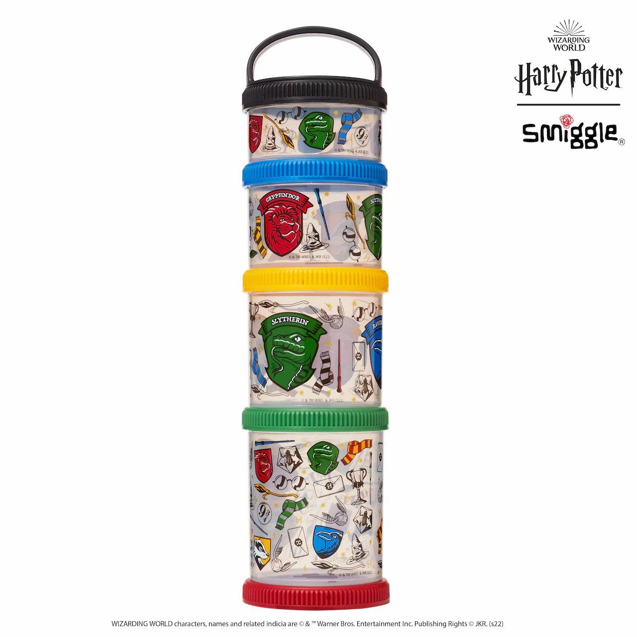 SMIGGLE Harry Potter Snack & Stack Containers World Cup Yoga Pose