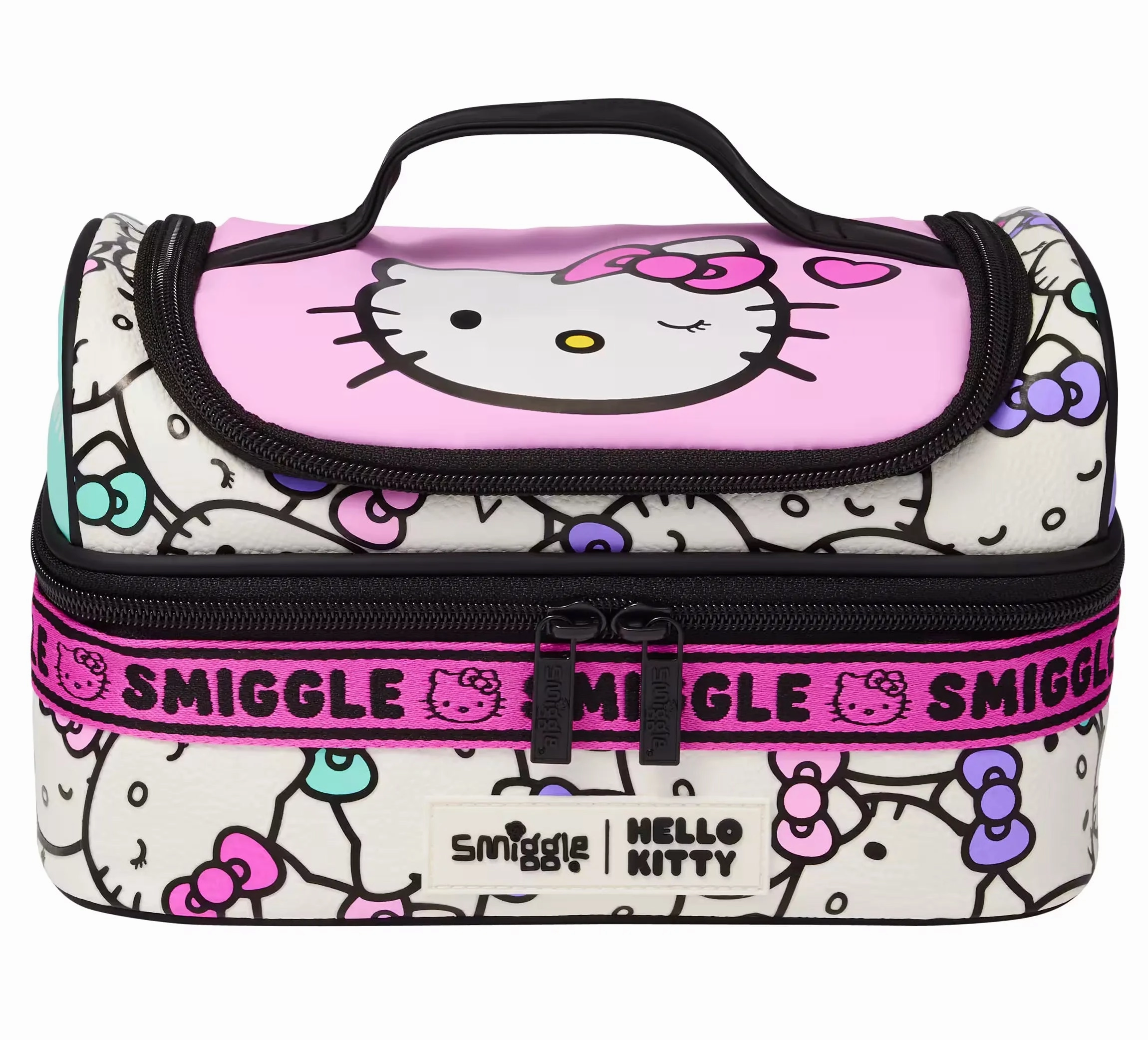 Smiggle Hello Kitty Double Decker Lunchbox - Mix Journey End