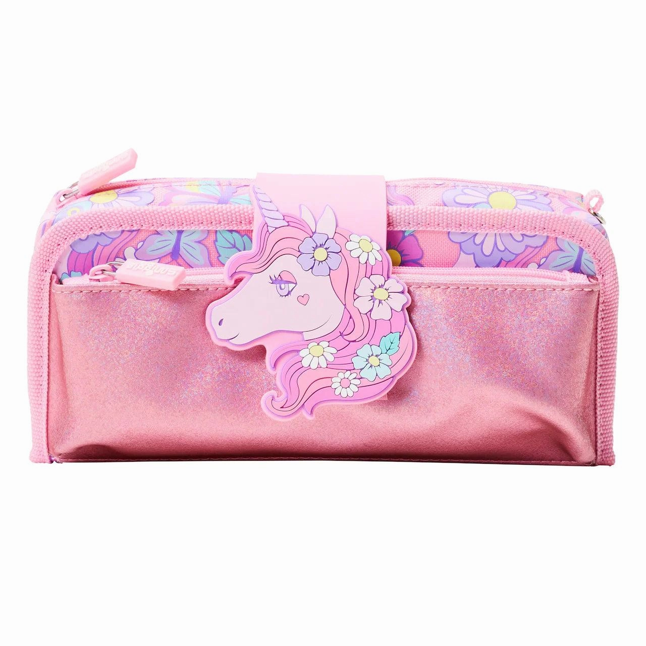 Championship Win SMIGGLE Hey There Utility Pencil Case - Pink