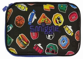 Quest Complete SMIGGLE Hits Pencil Case and Stationery Set - Black