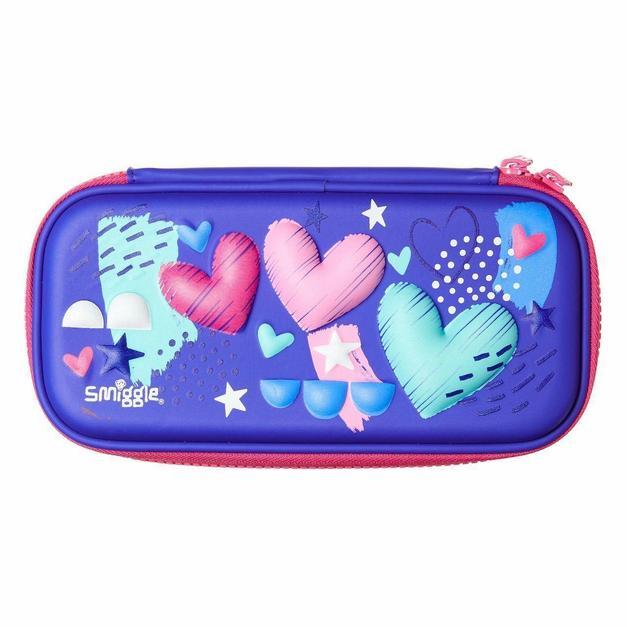 SMIGGLE Live Small Hardtop Pencil Case, Purple Leadership Training Expectation Exceed