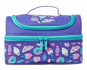 Point Gain Smiggle Neat Double Decker Lunchbox - Purple