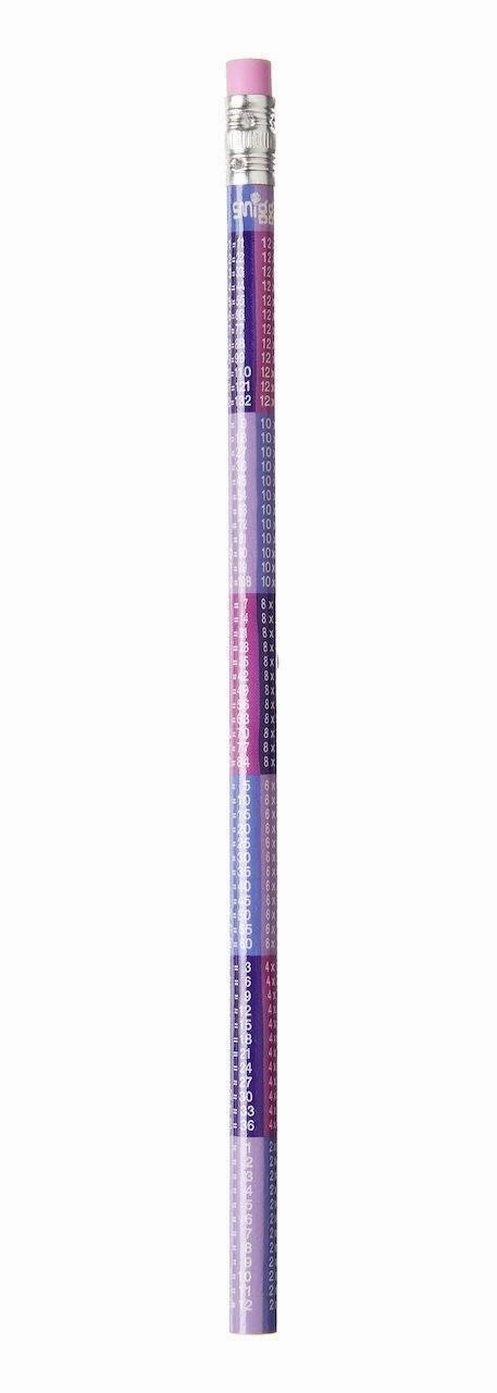 SMIGGLE Pick Me Timestable Pencil - Lilac Independence Foster Movie Set