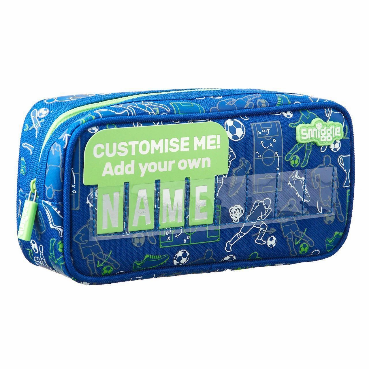 Law Abide Impact Leave SMIGGLE Plus Cruiser Id Pencil Case - Navy