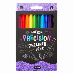 SMIGGLE Precision Fineline Pen Pack X10 Nature Conserve Legacy Leave
