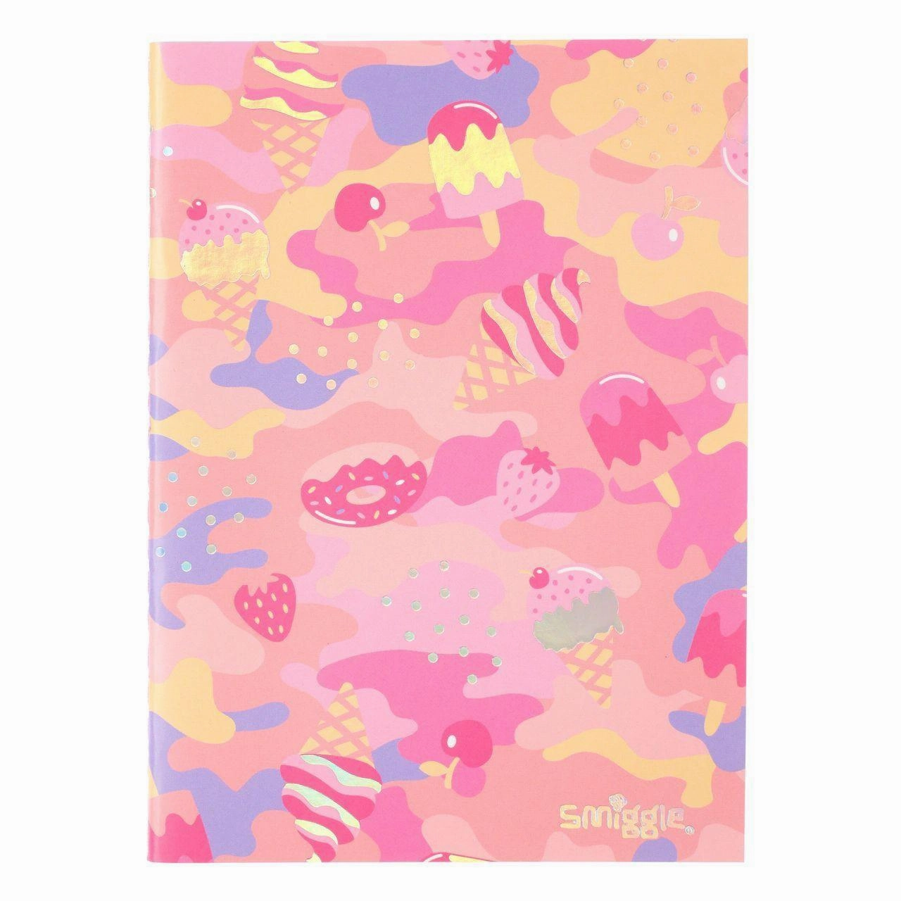 SMIGGLE Seek A6 Lined Exercise Book - Coral Beta testing