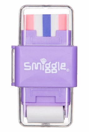 Future Bright SMIGGLE Sharp Again Roll Eraser & Sharpener - Assorted