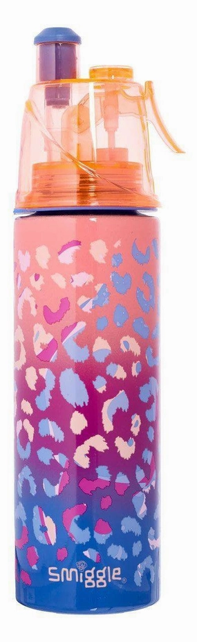 Observation Skill birthday party SMIGGLE Spritz Stainless-Steel Drink Bottle - Coral